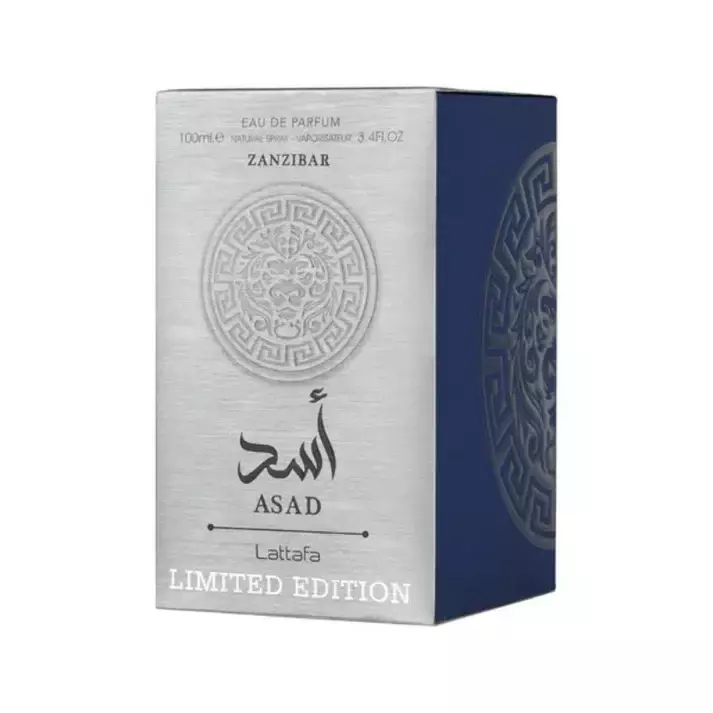 Lattafa Asad Zanzibar Limited Edition EDP 100ml Mascuino - Imagem 2