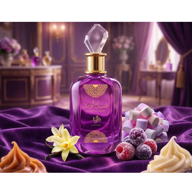 Al Wataniah Sabah Al Ward Delilah 100ml Feminino - Imagem 3